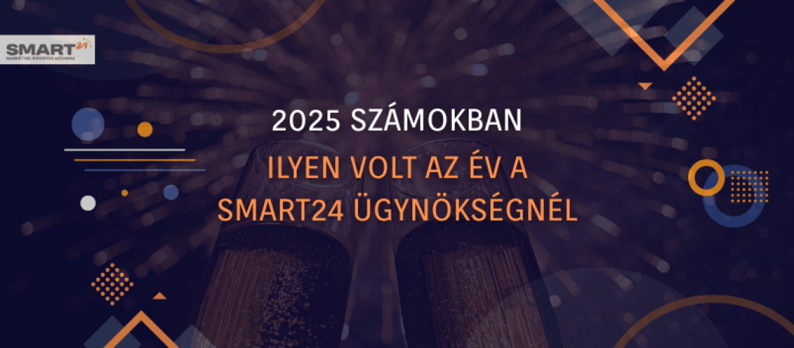 2025 számokban – Ilyen volt az év a Smart24 ügynökségnél